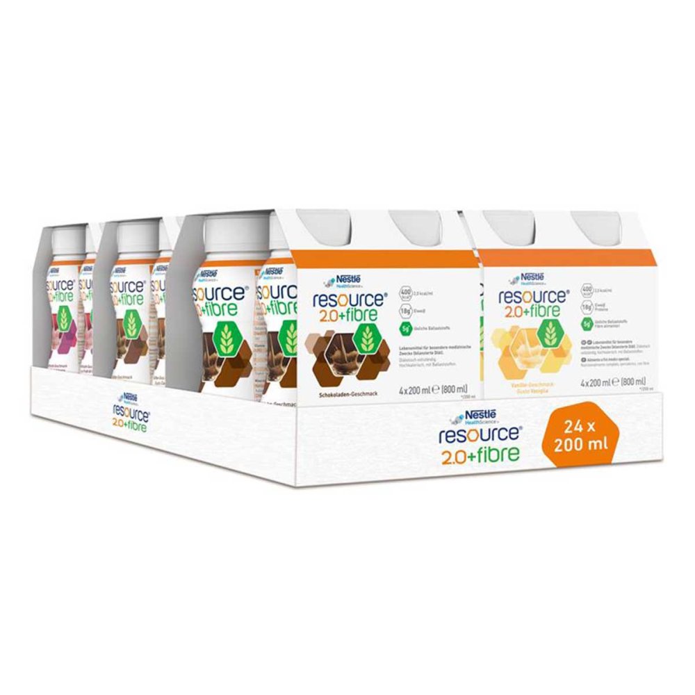 Nestle Health Science (Deutschland) GmbH Resource 2.0+fibre Mischkarton 02820658