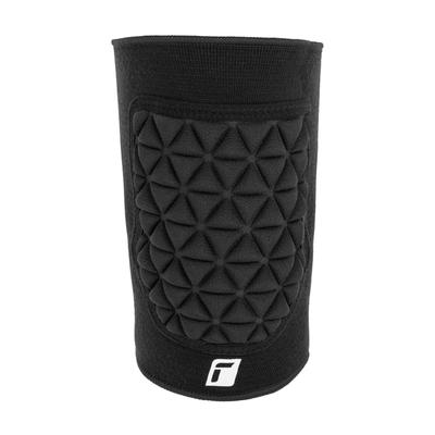 Knieprotektor REUSCH "Knieschoner, Ultimate Knee Guard enge Passform gepolstert" Gr. XL, schwarz, Protektoren, XL, Elasthan, mit enganliegender Passform