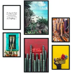 POSTER Set Mit 6 Leben In Voller Farbe A3 & A4 Rahmenlos
