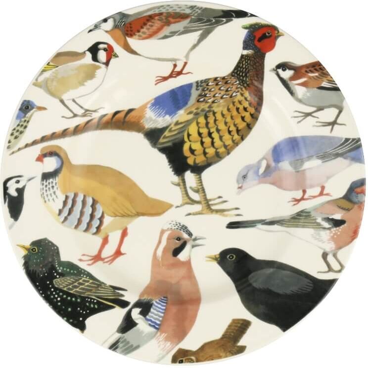 Emma Bridgewater 22cm Medium Plate - British Birds