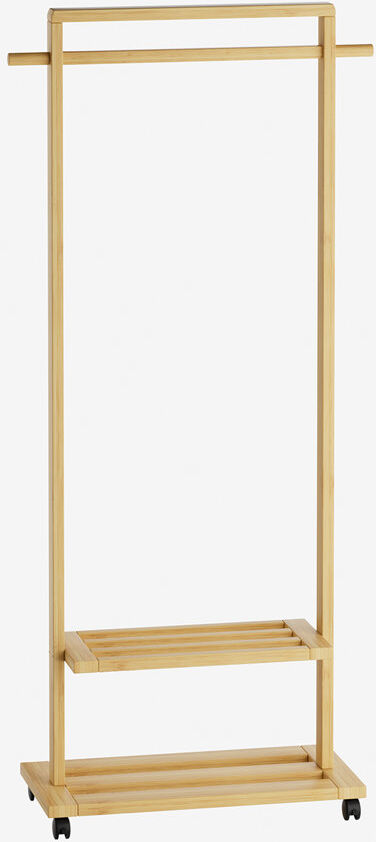 East Urban Home 65.5cm Clothing Rack Brown
