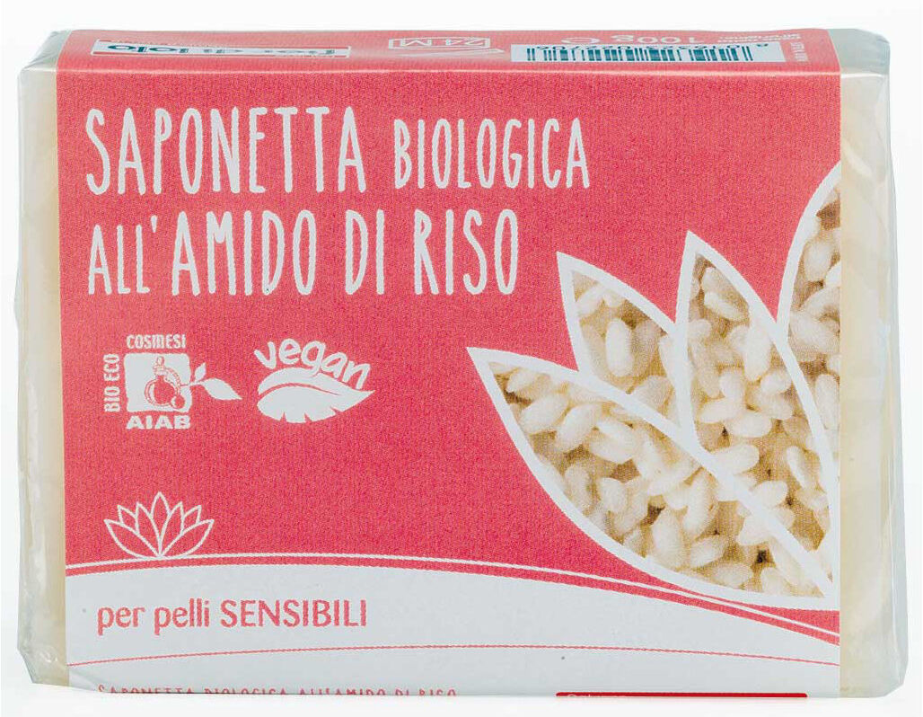 Biotobio Saponetta Amido Di Riso Bio