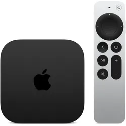 Apple TV 4K (4. Gen.) (128 GB), Streaming Box, Schwarz