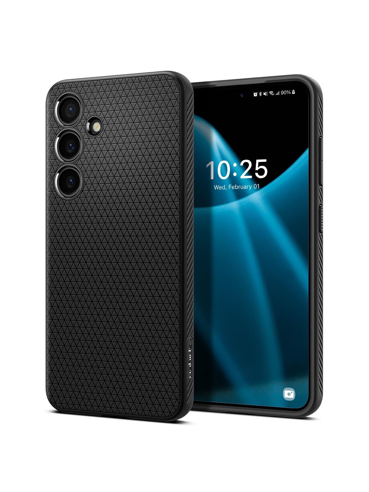 Spigen Liquid Air - matte black - Samsung Galaxy S24+