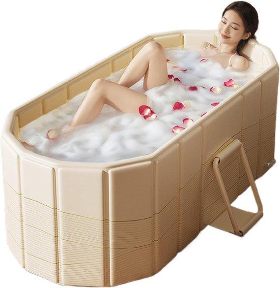 Famanu Badewanne faltbar mit verstärkter Konstruktion - 120x55x50 cm