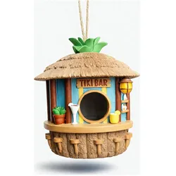 Mikamax - Tiki Bar Birdhouse, Vogelhaus