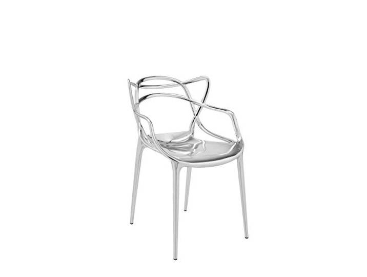 Kartell Masters\, Chaise\, Chromé\, Lot de 2