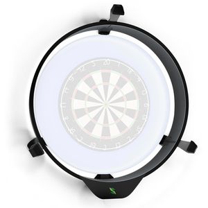 Scolia Dart-Surround Autoscoring-System Home 2 Flex, 1-teilig mit 3 Kameras & Beleuchtungsring, schwarz, Ø 75 cm