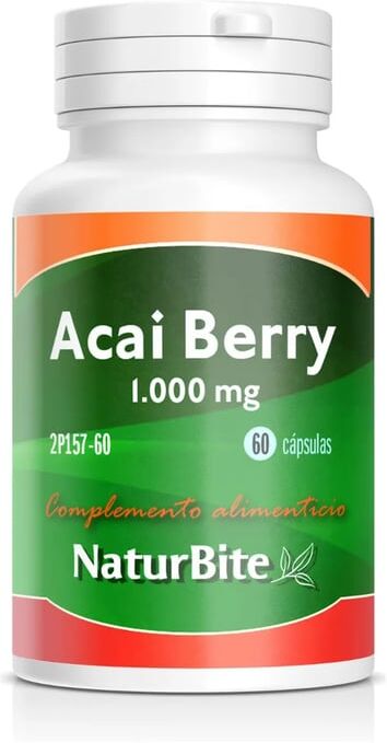 Naturbite Acai Berry 1000 mg 60 Caps