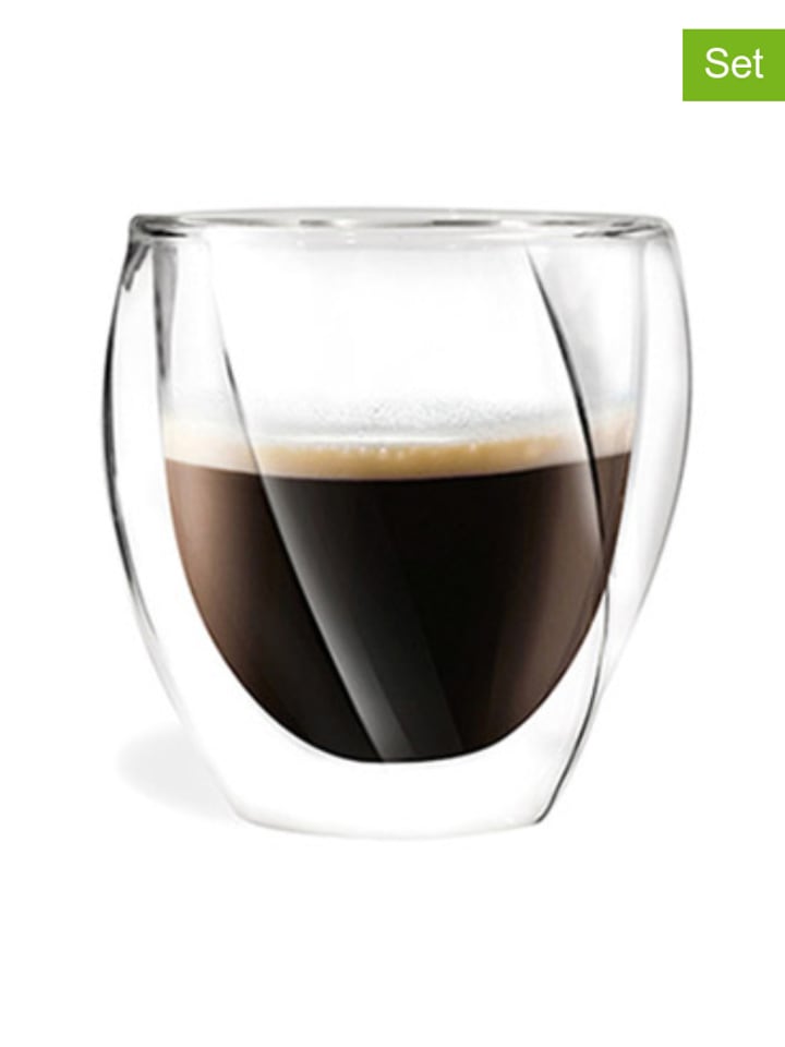 Vialli Design 2er-Set: Gläser - 250 ml - onesize