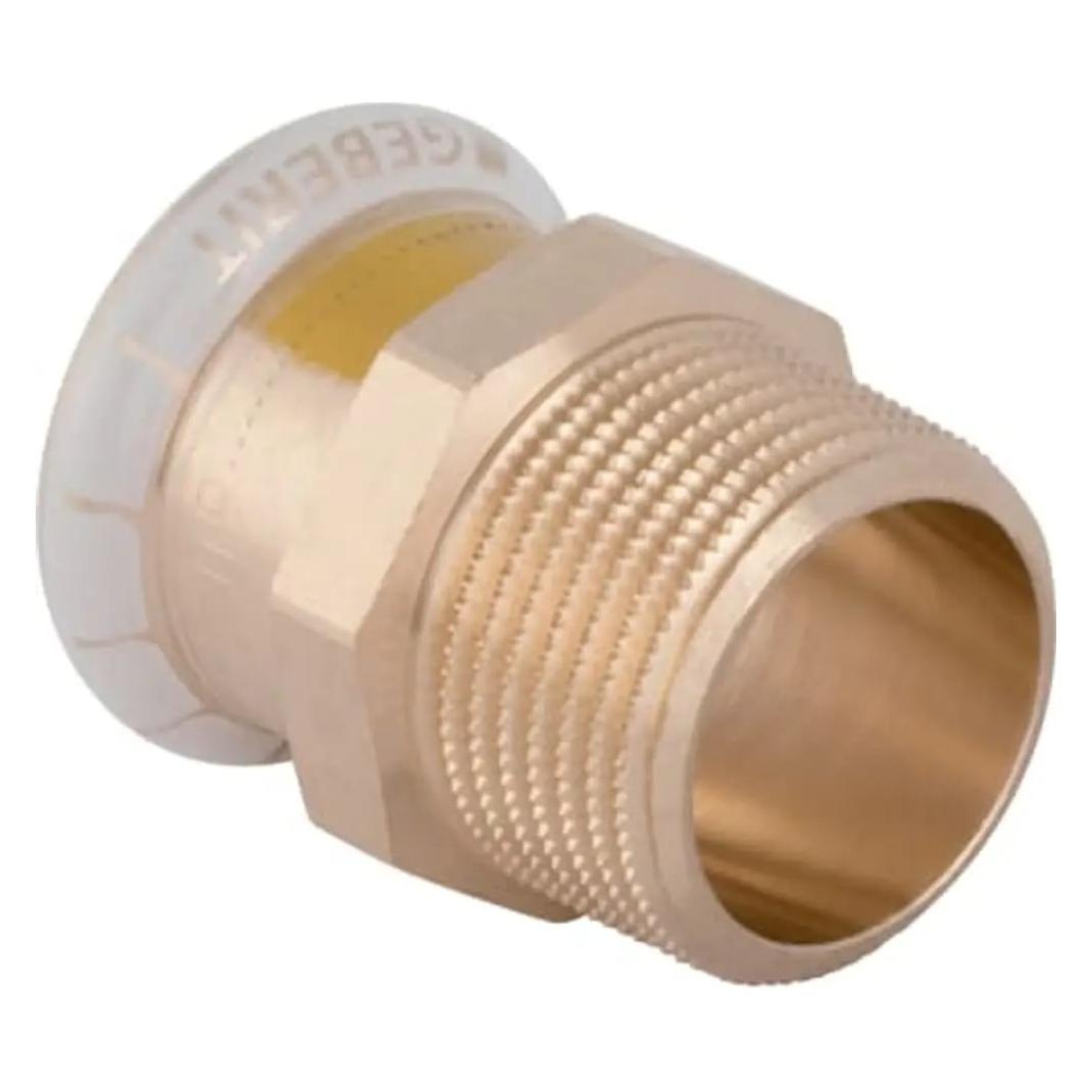 Geberit Złączka Mapress Kupfer Gas 18mm przejściowa su GZ 1/2" (34667) (Rohrverschraubung) (34667)