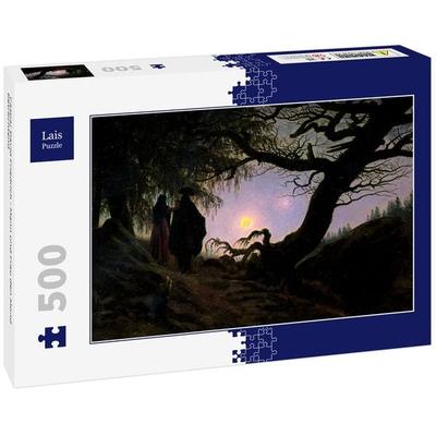 Lais Puzzle Caspar David Friedrich - Mann und Frau den Mond betrachtend 500 Teile