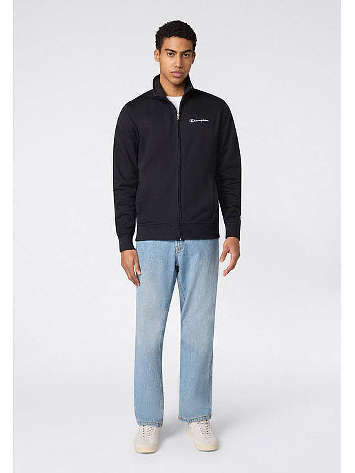 Champion Sweatjacke in Schwarz - L