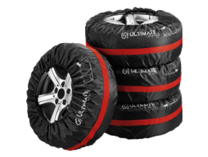 ULTIMATE SPEED® Set de housses pour pneus de voiture (16-19 pouces)