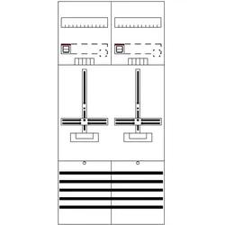 ABB, Verteilerschrank Zubehör, STRI Zählerfeld