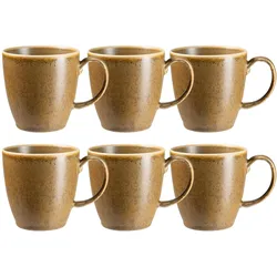 MÄSER Kaffeebecher 33 cl 6er Set, GRUMPY, 400265