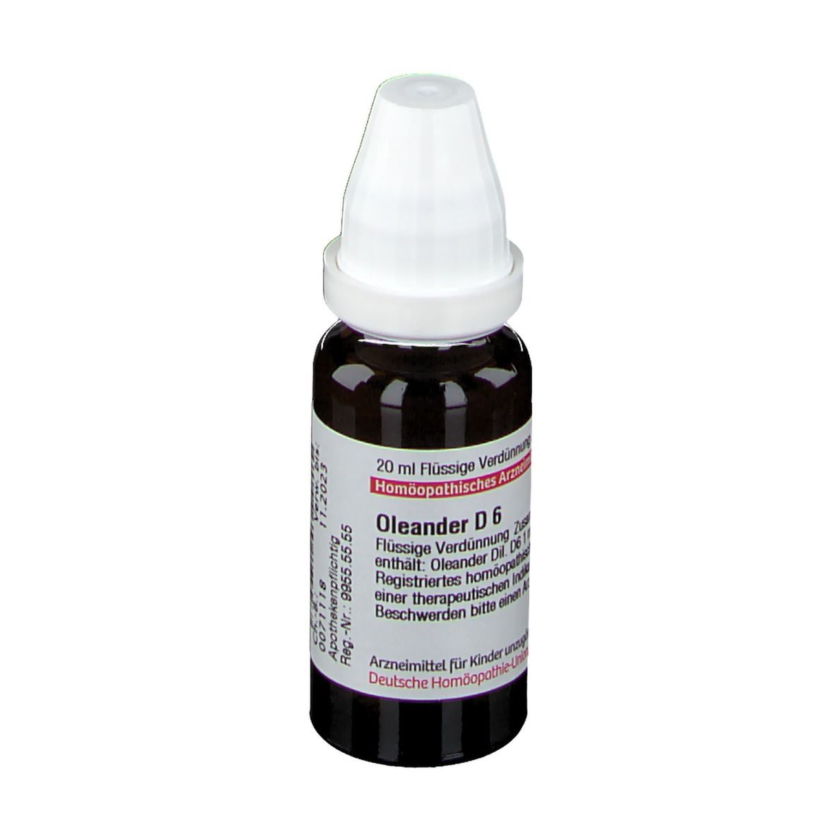 Oleander D 6 Dilution 20 ml