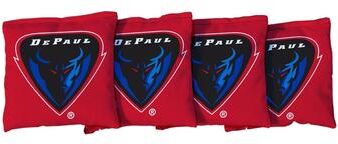 Skip's Garage DePaul Blue Demons Cornhole Bags
