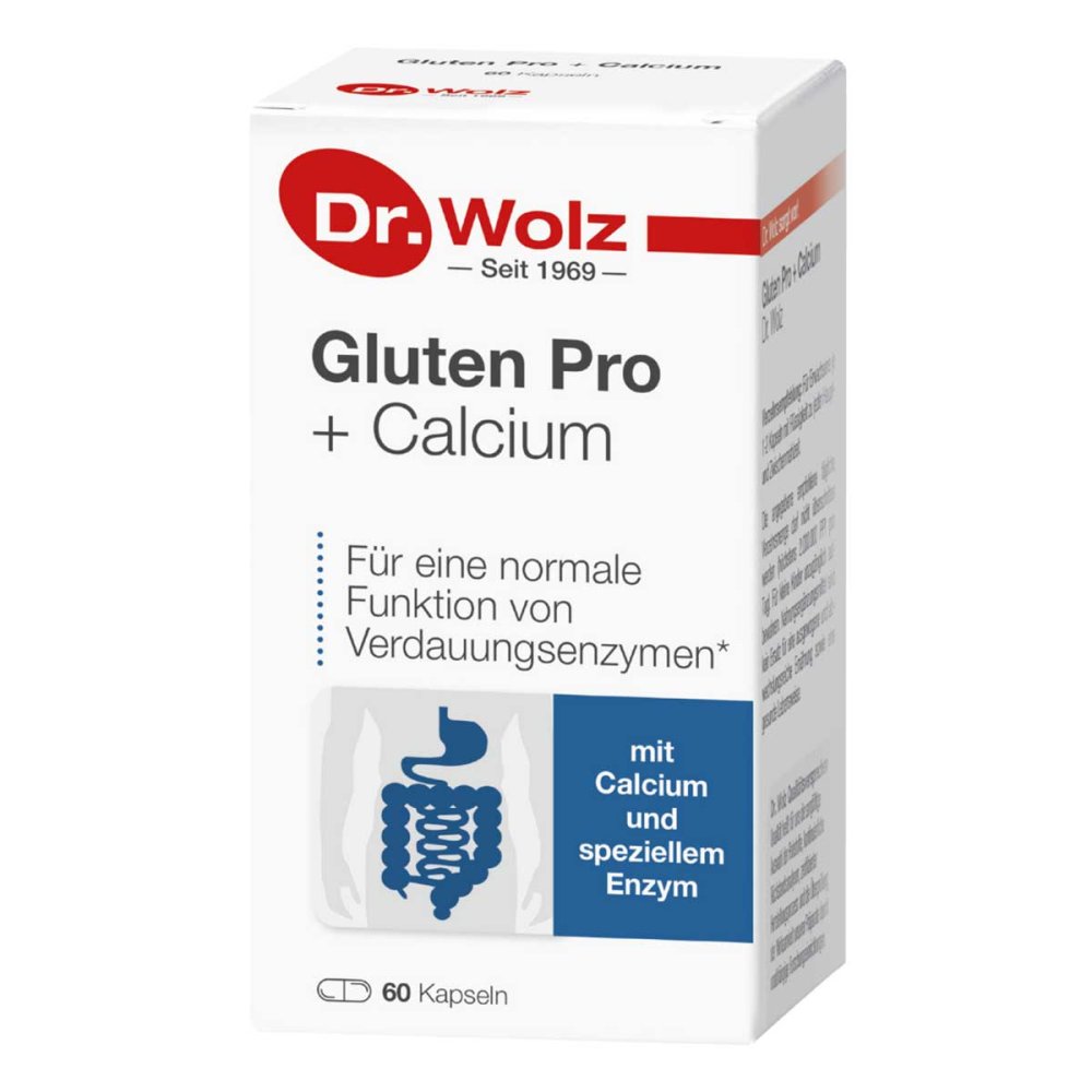 Dr. Wolz Zell GmbH Dr. Wolz Gluten Pro + Calcium Kapseln 19875066
