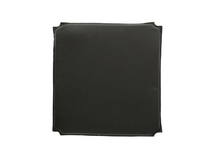 Mavis Coussin de chaise Rod Cuir noir