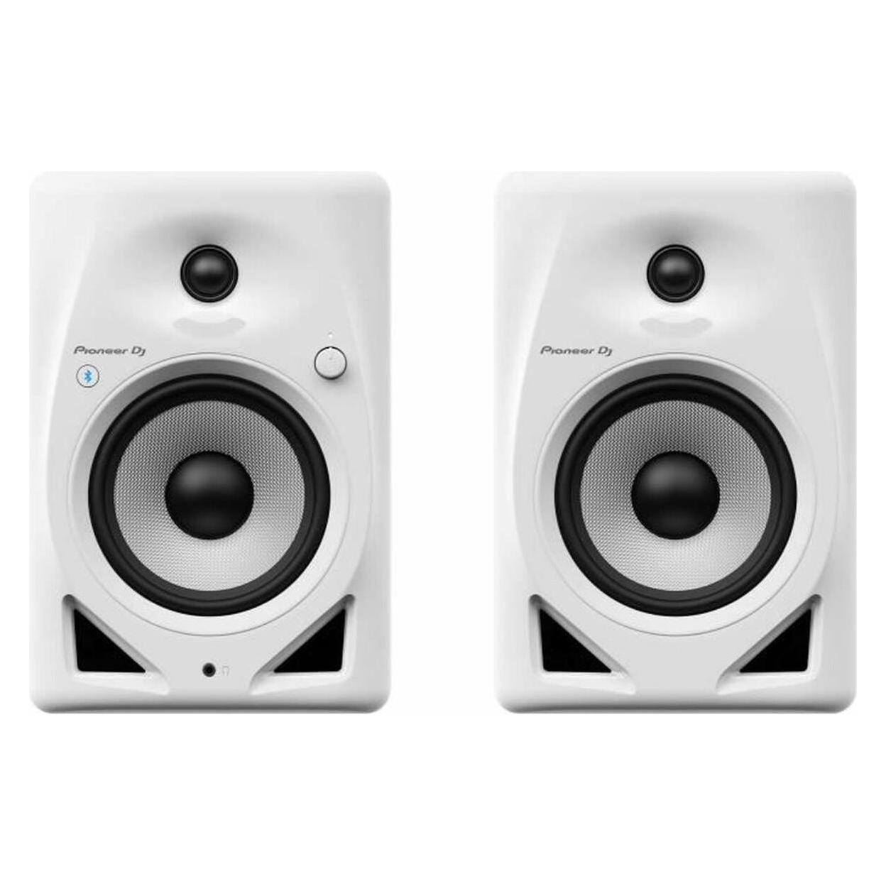 Pioneer DJ DM-50D-BT-W (Aktiv, Paar) (DM-50D-BT-W)