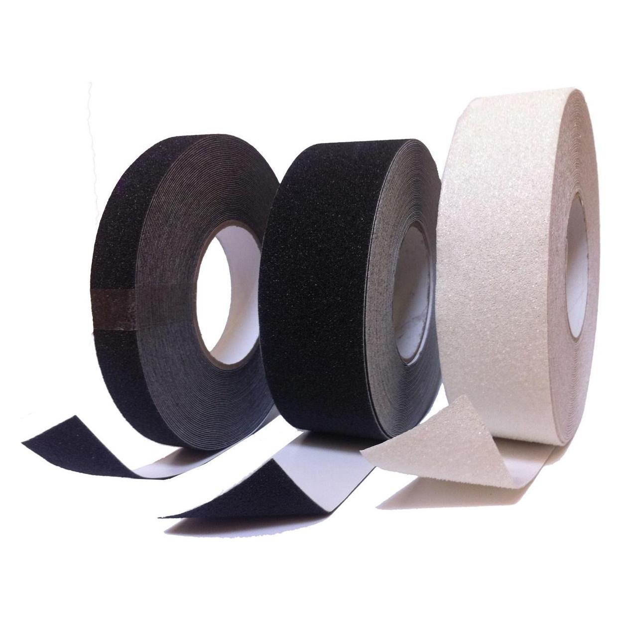 Heskins 25 mm x 18,3 m schwarzes STD-Sicherheitsband (39926939)