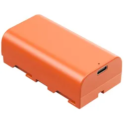 4971 NP-F550 USB-C Rechargeable Camera Battery (Orange)