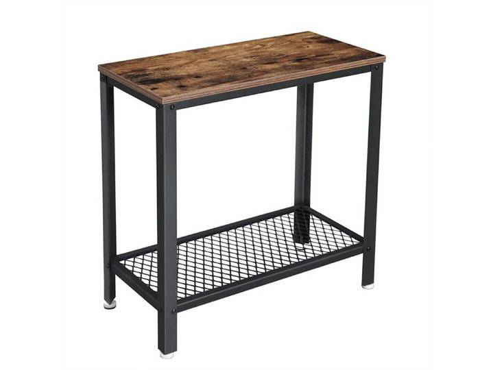Console d'entrée industrielle compacte en panneau de particules et métal 60x30x60 cm - Réf. VK8681847476924