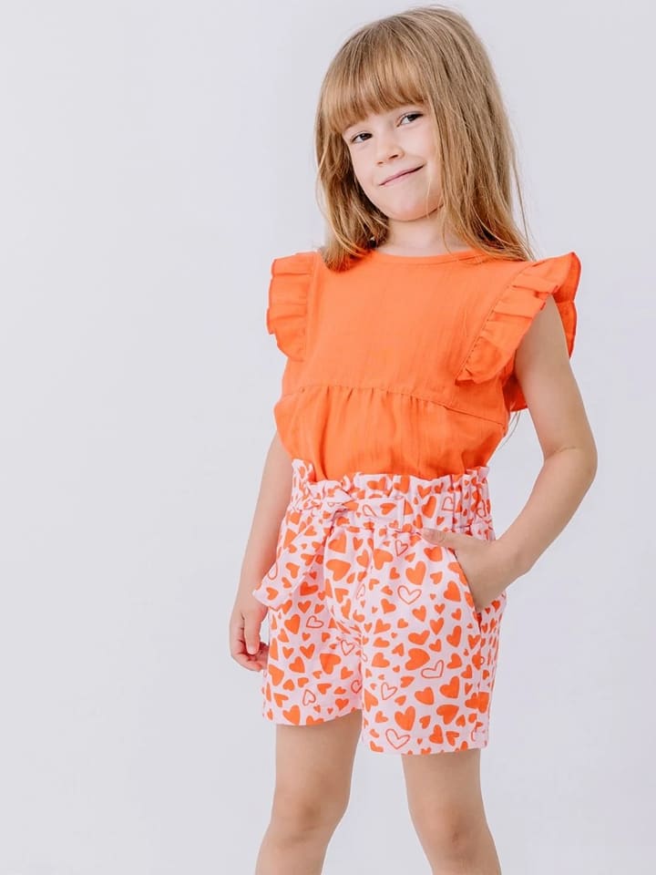 Walkiddy Shorts in Rosa - 122