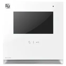 Comelit 6601W/BM Innenstation Video, Icona, T-Spule, weiss, SB2 6601WBM