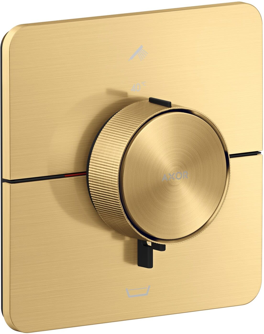 Axor ShowerSelect ID Thermostat Unterputz für 2 Funktionen mit integrierter Sicherungskombi nach EN1717