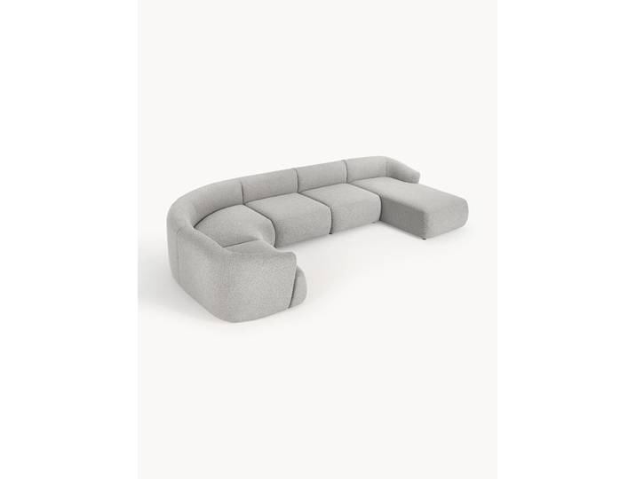 Canapé modulable XL en bouclette Sofia