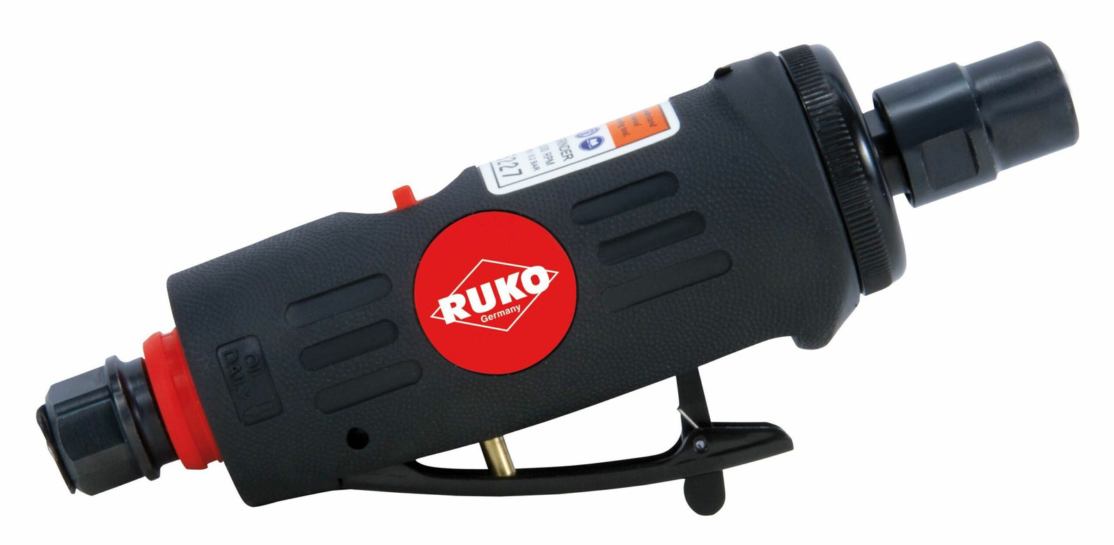 Ruko pneumatische rechte slijpmachine