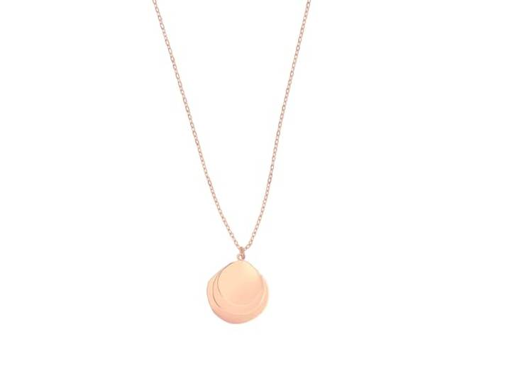 Liebeskind Berlin Halskette LJ-1657-N-50 aus Edelstahl in IP Roségold