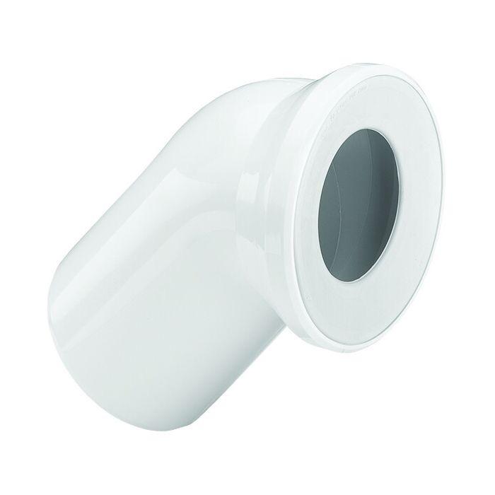 Viega WC-Anschlussbogen 3812 45 Grad, DN 100, beige
