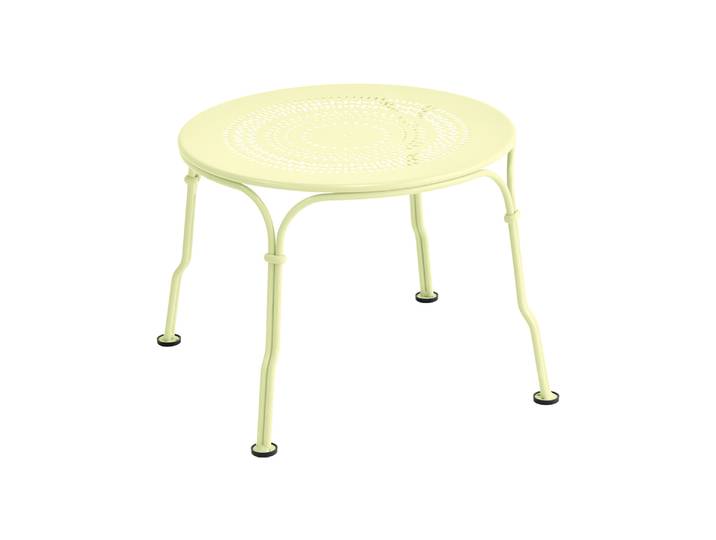 Beistelltisch, Stahl, Ø 45 cm, Höhe 34 cm, Wetterfest, Klassisch & Modern, Fermob