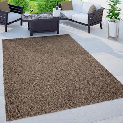 Paco Home Variegated Waterproof Outdoor Rug for Patio