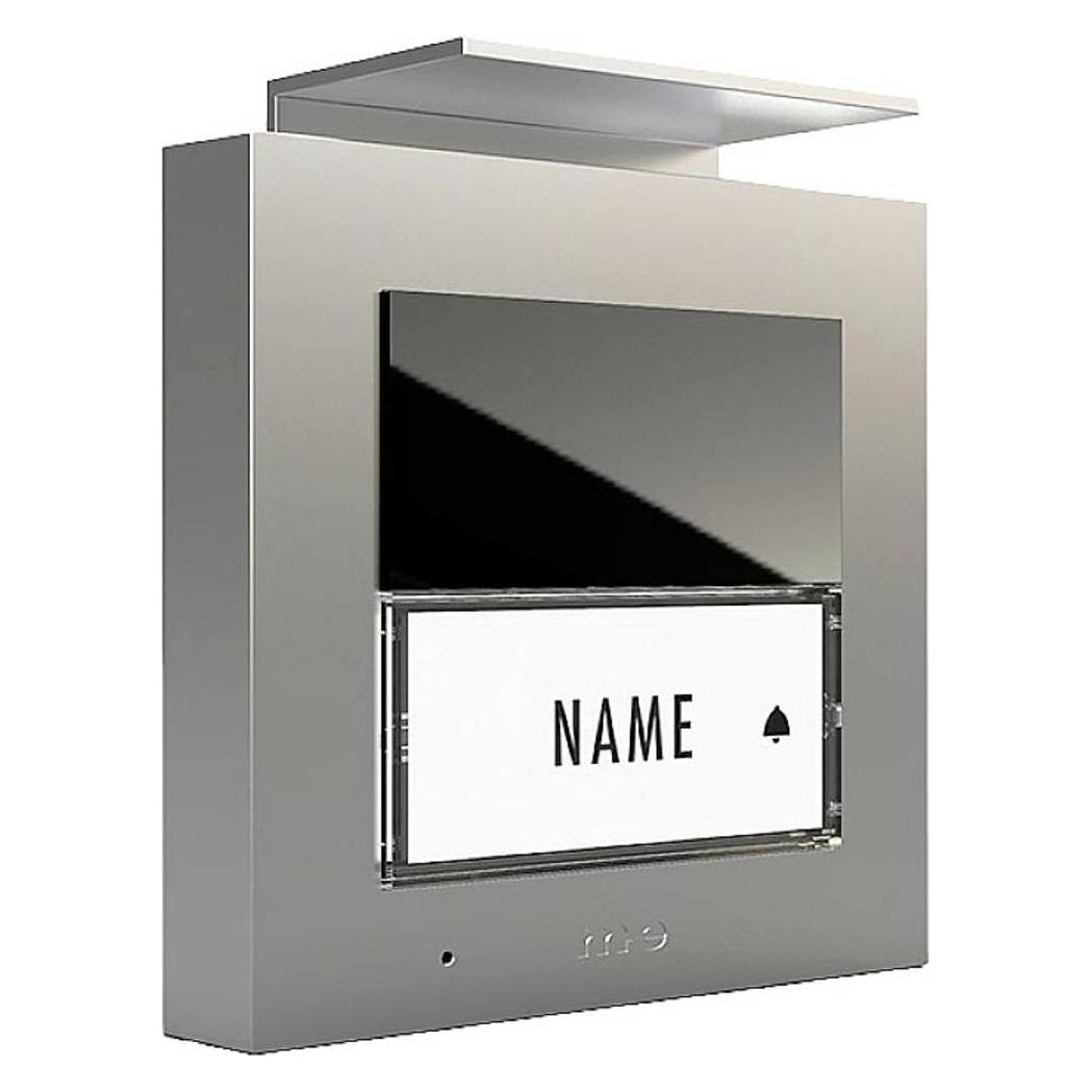 M-E ME ADV 1010 S - Audio Aussenstation 1 Familienhaus silber (Kabelgebunden) (41315)