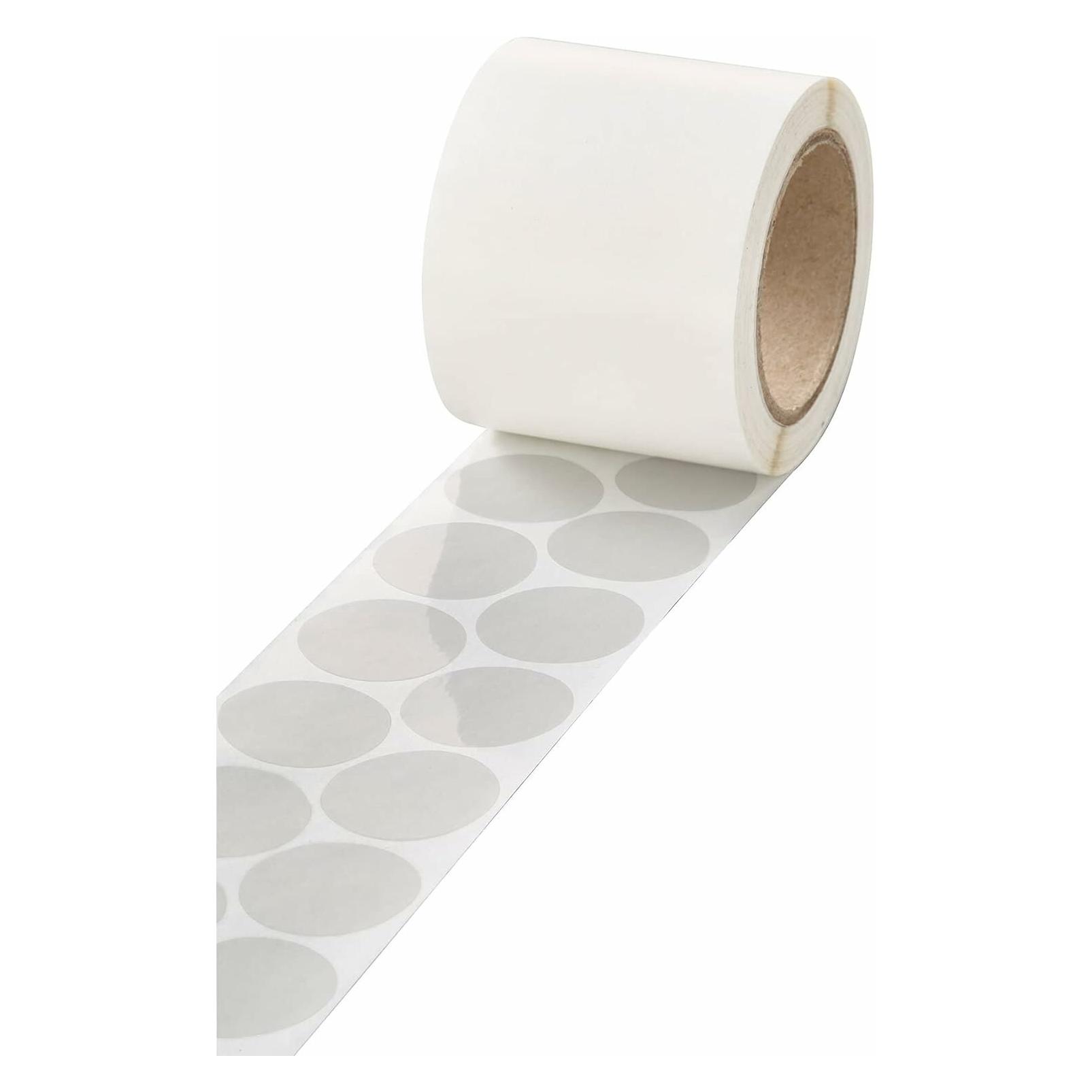 Veloflex 1.000 Folien-Verschlussetiketten transparent 30,0 x 30,0 mm (2010200)