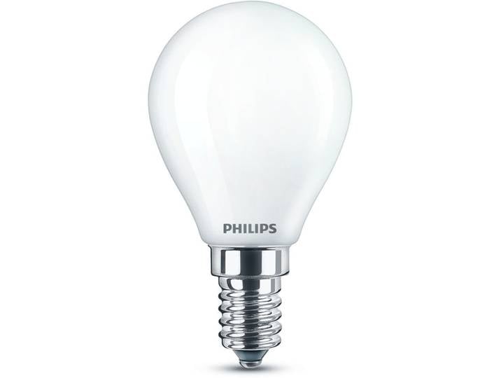 Leuchtmittel Philips Glas 2x E14, 4.3W LED - Farbe: weiss - LED - Lichtfarbe: Warmweiss - LED Leuchtmittel