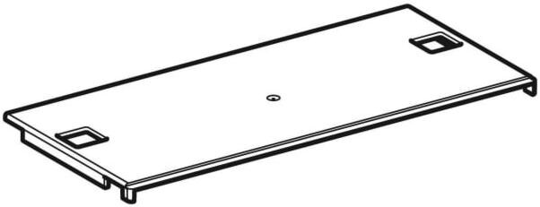 Geberit Einsteckplatte für Omega 243093001 UP-SPK 12cm