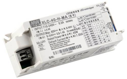 MEAN WELL LED-Konverter 40W 54V Betriebsspannung max.: 300V