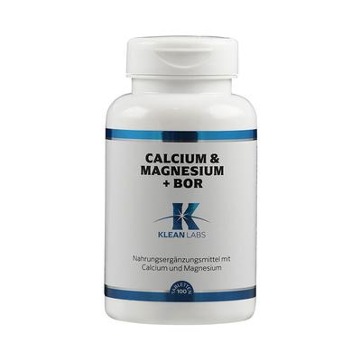 Calcium & MAGNESIUM+Bor Klean Labs Tabletten 100 St