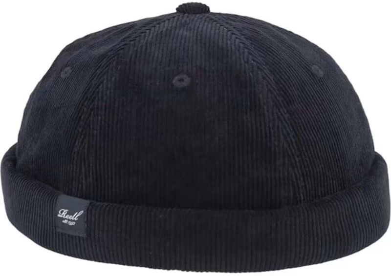 Reell Gorra Sin Visera Corduroy Docker Cap Azul Marino Navy Talla Única Hombre
