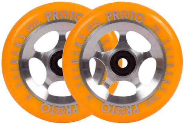 Stunt Scooter Rollen Proto Sliders Starbright 2 Stk. (110mm - Orange On Raw)
