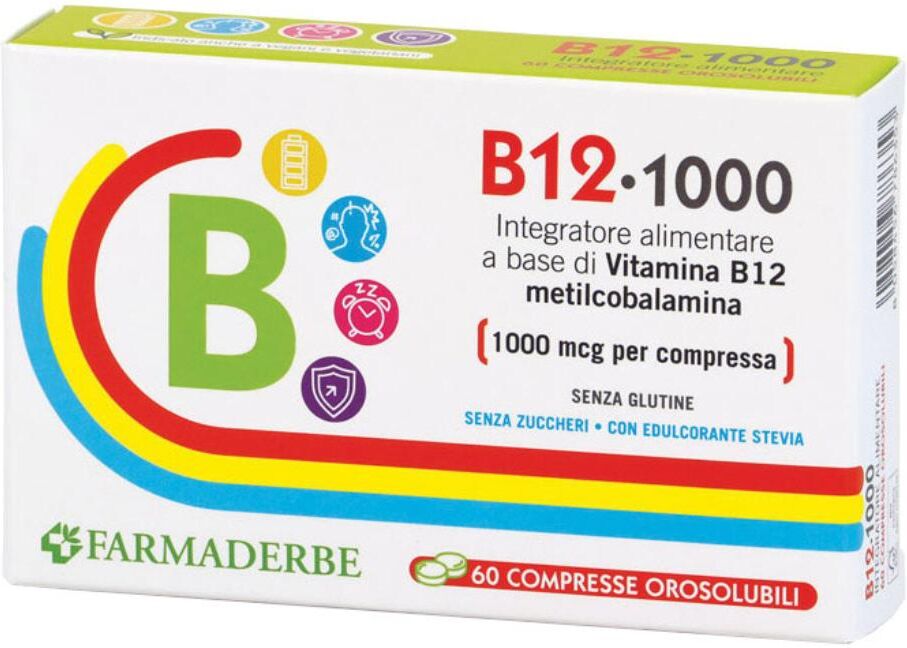 FARMADERBE Srl B12 1000 60CPR OROSOLUBILI FAR