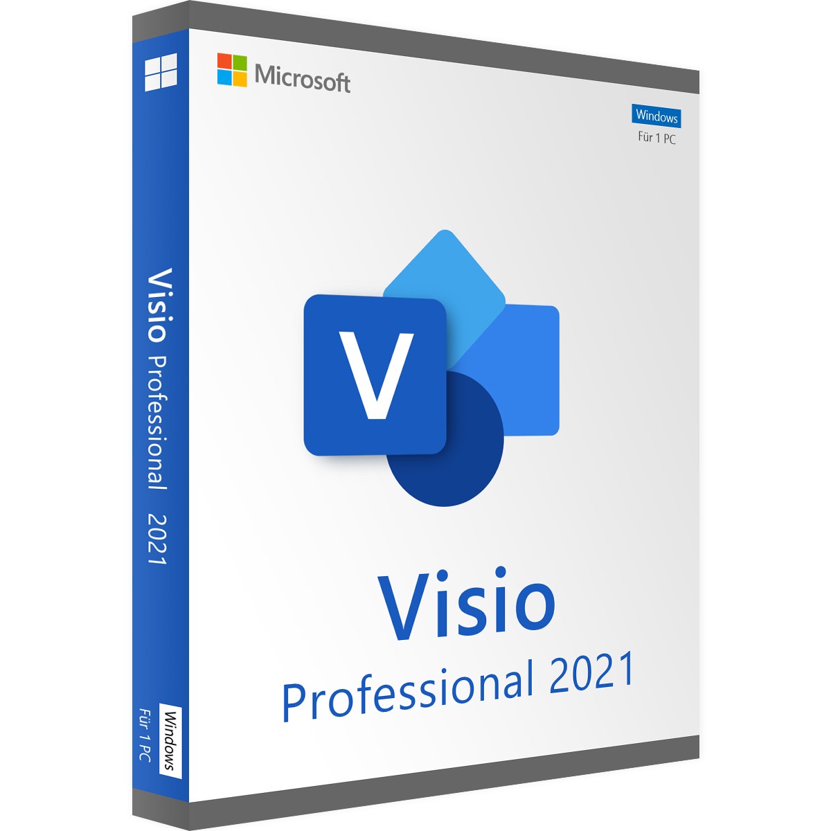 Microsoft Corporation Microsoft Visio 2021 Professional D87-07606