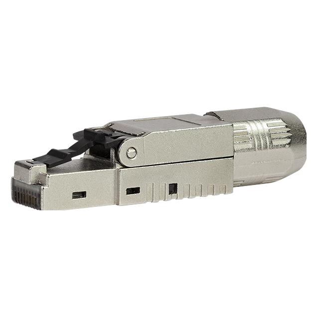LogiLink Feldkonfektionierbarer Stecker, Cat.6A, geschirmt, MPTL getestet (Netzwerkkabel Stecker) (MP0040N)