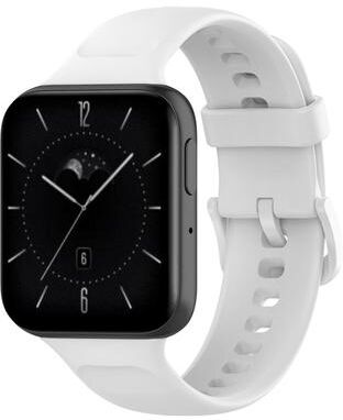 Everyday Crate For OPPO Watch 3 Silicone Watch Band Soft Adjustable Replacement Watch Strap white