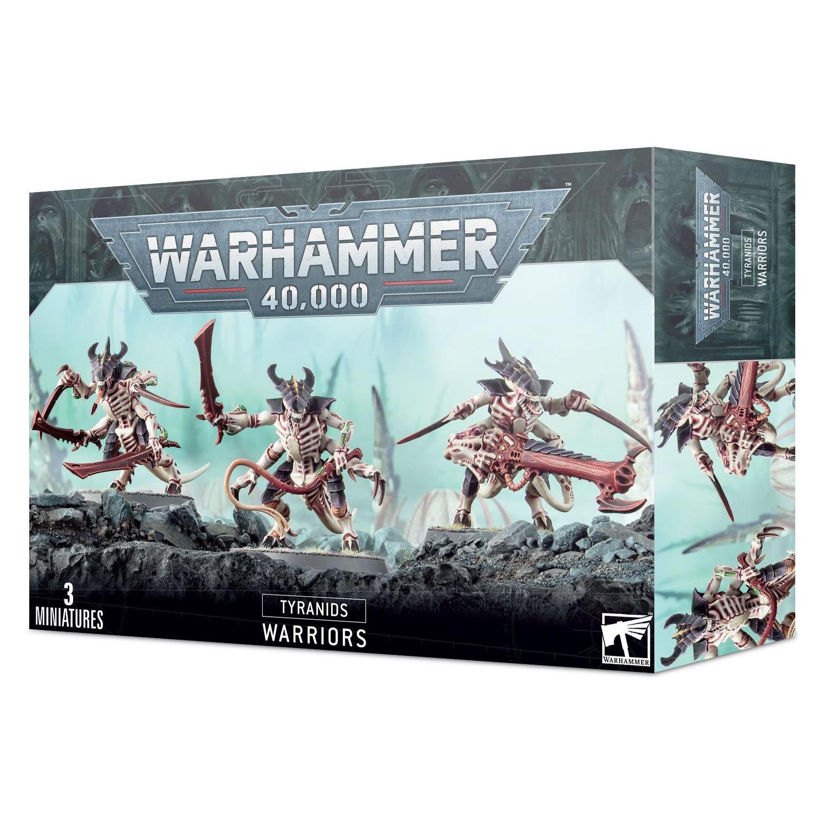 Games Workshop Warhammer 40k - Tyranids Warriors (Kunststoff) (51-18)